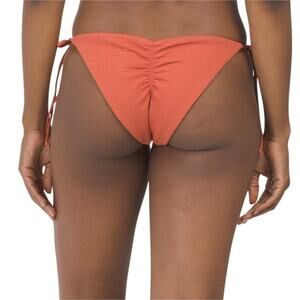 BECCA brazilian bikini bottoms, ginger orange, NWT, Large